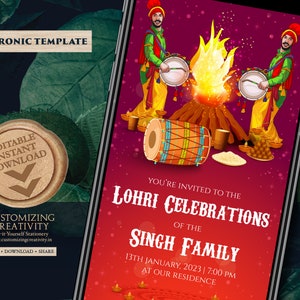 Digitale Lohri uitnodigen als Lohri uitnodigingen, Lohri kaarten &Lohri partij uitnodigen, Lohri viering uitnodigen als Indiase Lohri uitnodigen, Lori nodigt uit