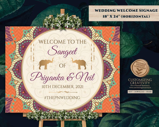 Garba Welcome Poster as Garba Welcome Signs, Garba Celebrations Posters ...