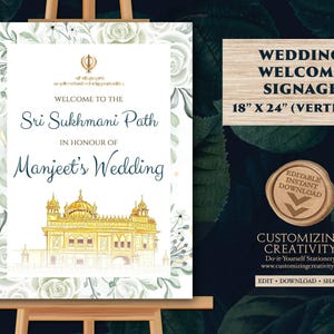 Sukhmani Sahib Path sign & Sukhmani Paath Welcome sign, Sukhmani Paath sign as Sukhmani Sahib Path Welcome sign, Sukhmani Sahib Welcome sign