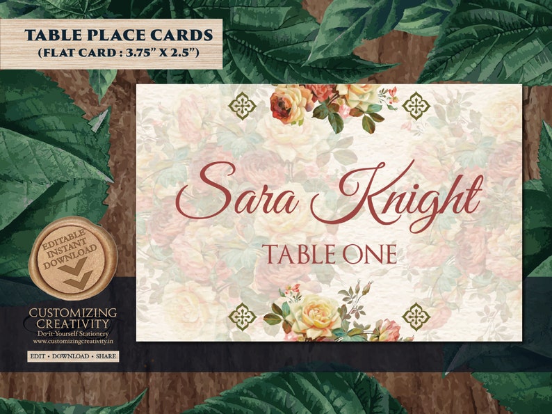 Wedding Place Cards Indian Menu as Reception place cards Place cards Indian as Wedding Name tags Indian table decor as Food Labels Indian