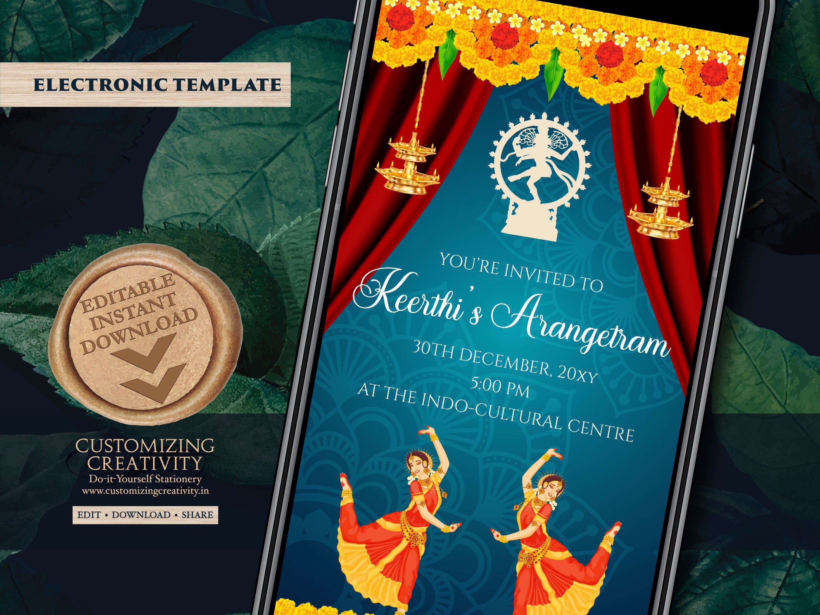 Bharat Natyam - Etsy