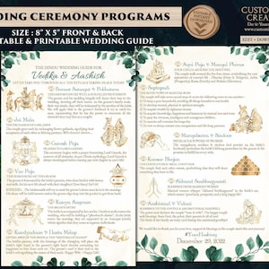 Gujarati Wedding Program & Indian Wedding program, Hindu Wedding program as Indian Wedding guide Gujrati, Gujarati programs Hindu ceremony