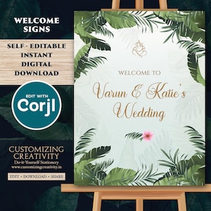 Indian Wedding decor Hindu Wedding Welcome signs, Indian Welcome signs & Hindu Wedding signs, Indian Wedding signs as Indian Wedding sign