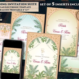 Indian wedding invitation Digital Hindu Wedding card, Indian wedding card as Gujarati Kankotri, Hindu invitation as Hindu wedding invite