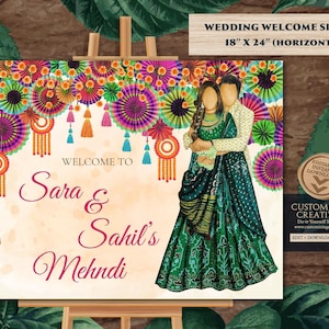 Mehndi Signs as Mehndi poster, Mehndi decor sign as Mehendi signs, Mendhi signs as Mehndi Welcome signs. Mendhi decor sign as Mehndi signage