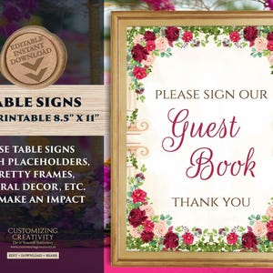 Photo guest book signs Hindu wedding Guestbook sign Indian decor, Indian Guestbook table sign Photo book & Guestbook sign Indian wedding