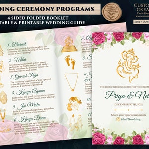 Desi Wedding Program as Hindu Wedding guide,, Hindu wedding program as Indian Wedding program, Indian Wedding guide & Gujarati Wedding guide