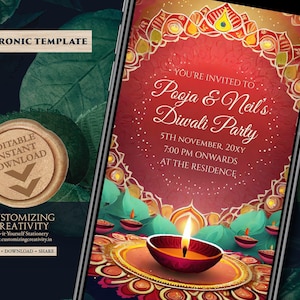 Happy Diwali cards greeting Diwali Evite templates, Diwali party invitations & Diwali invites, Diwali invitations as Diwali party invites