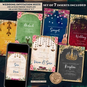 Faire-part de mariage indien, faire-part de mariage indien comme carte de mariage hindou, faire-part de mariage indien et faire-part de mariage hindou