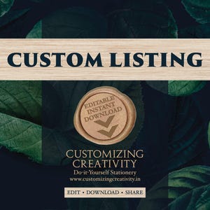Custom Listing