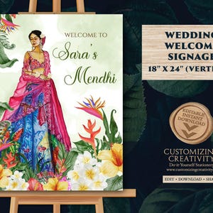 Mendhi Welcome sign & Mehendi decor sign, Mehendi signs as Mehndi Welcome sign, Mendhi decor sign as Mehendi Welcome sign, Mehndi Decor sign