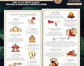 Hindu Wedding Ceremony Program: Gujarati Wedding Guide (Digital Download)