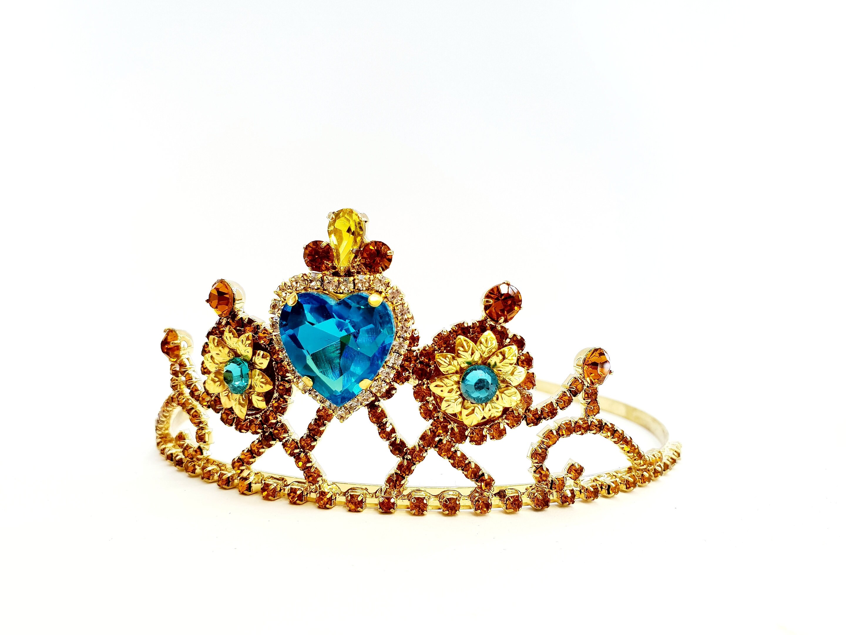 Aladdin Princess Jasmine Crown Tiara Headband Live Action Etsy