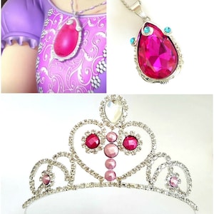 Princess Sofia the First Birthday Tiara, Princess Sofia New Pink Amulet ...