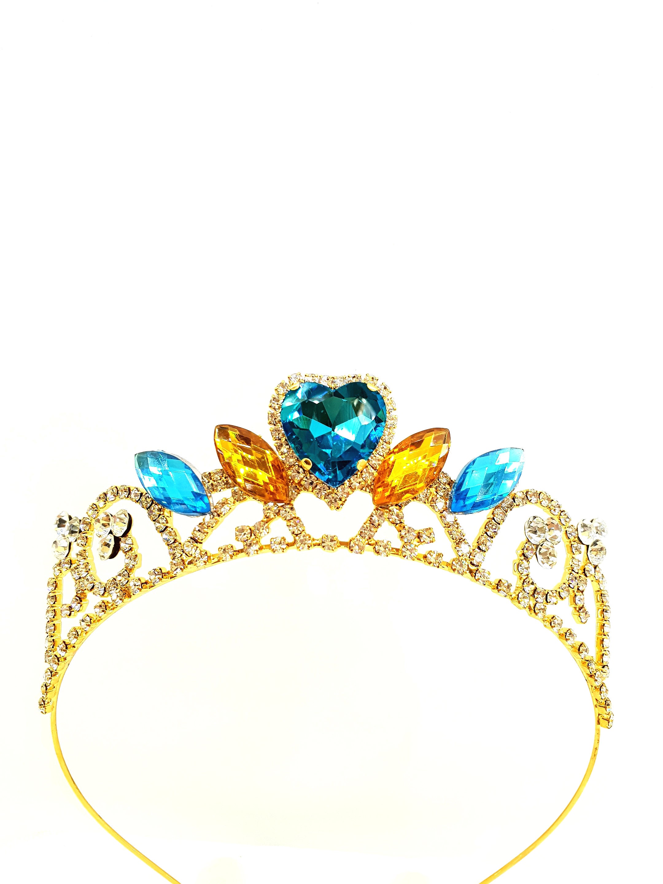Aladdin Princess Jasmine Crown Tiara Headband Live Action Etsy