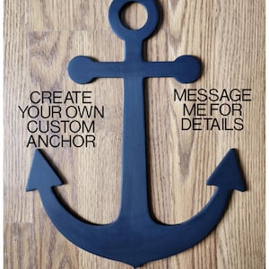 Design your Navy Anchor/Personalized Navy Anchor/Navy Graduation Keepsake