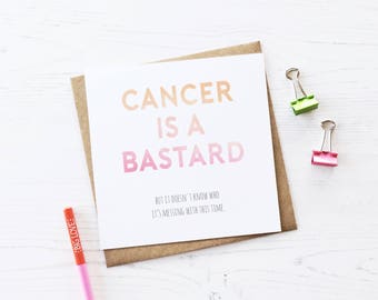 Cancer Card - Get well card