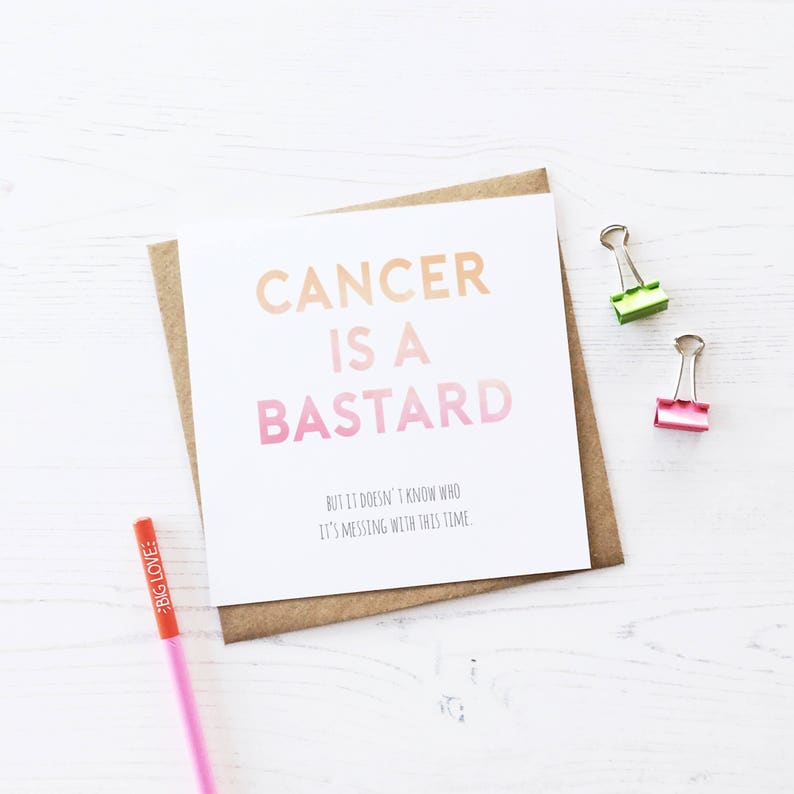Cancer Card Get well card image 1