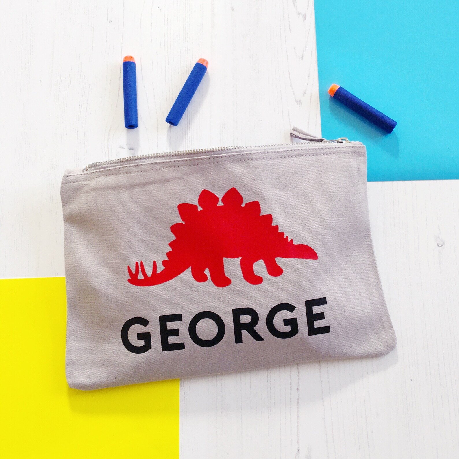 Personalised Dinosaur Bag Toy Storage Bag Etsy