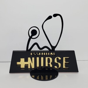 Nurse Desktop Plaque SVG & JPEG file ONLY!!!