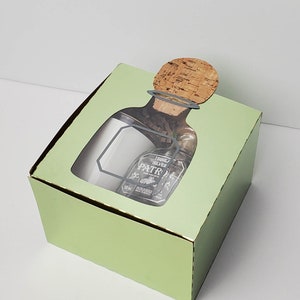 Patron Cardstock Gift Box SVG & JPEG file ONLY!!!
