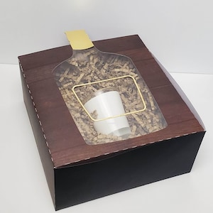 Hennessy Cardstock Gift Box SVG & JPEG file ONLY!!!