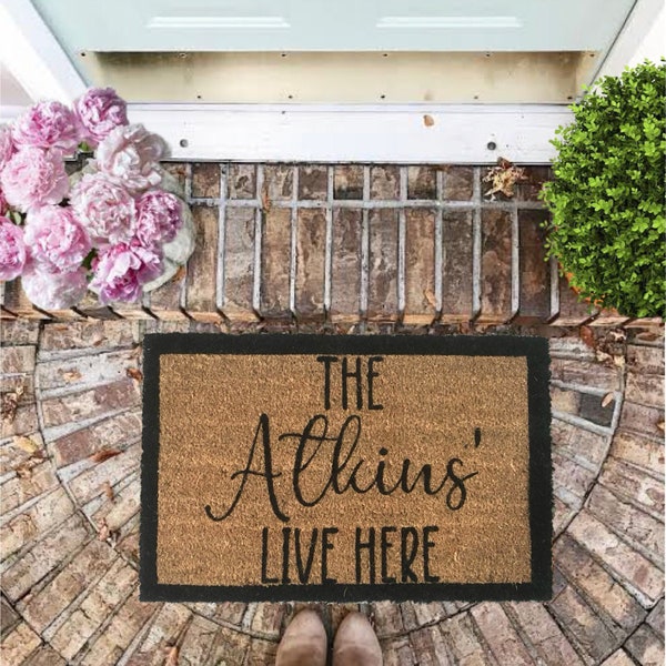 Personalized Doormat Etsy Australia