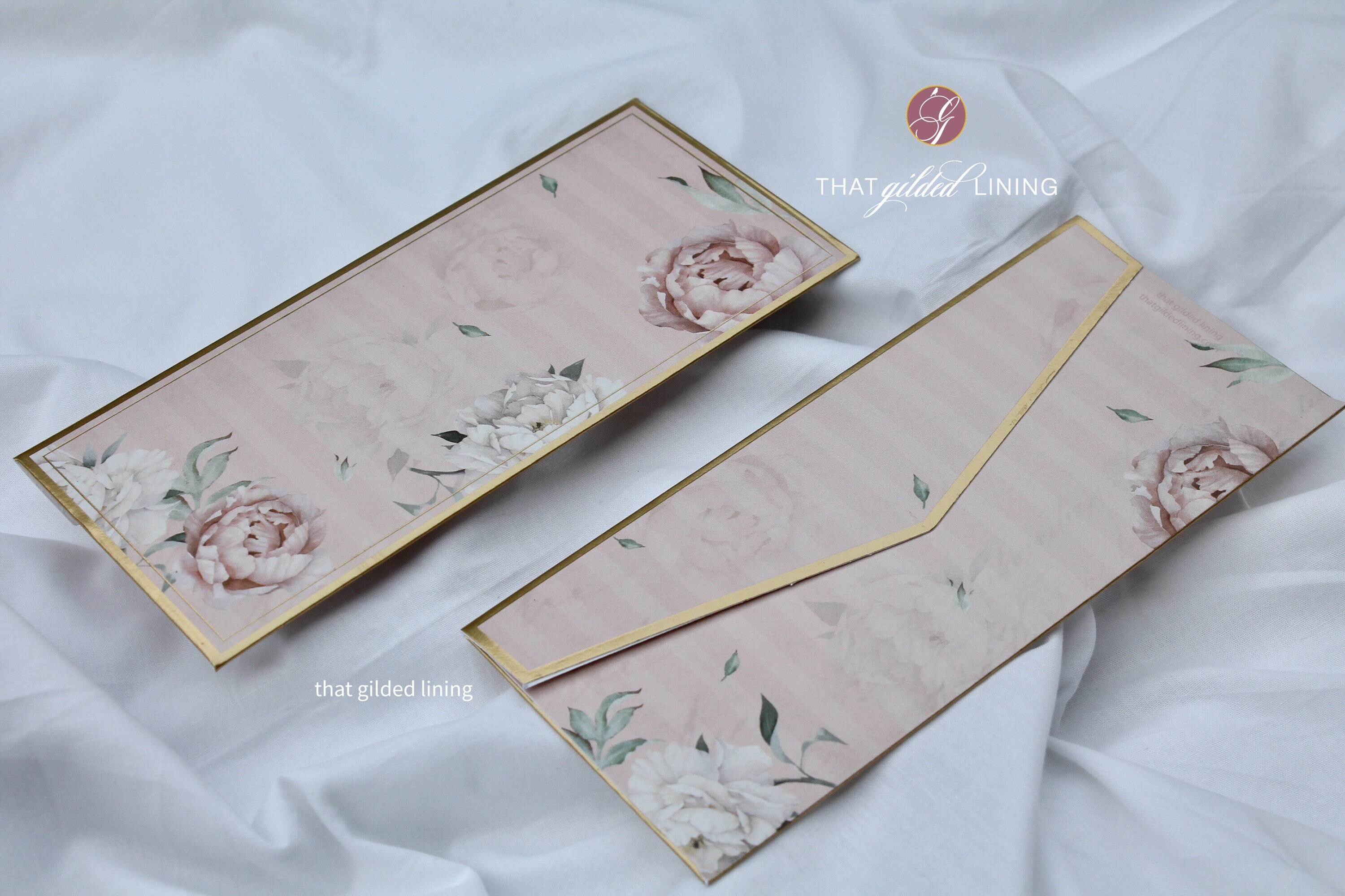 Gold Foil Money Envelope Personalized Indian Traditional Etsy