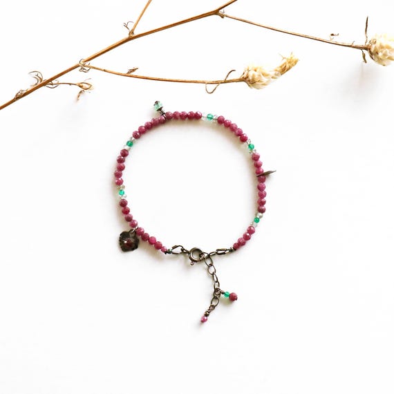 Ruby Bracelet
