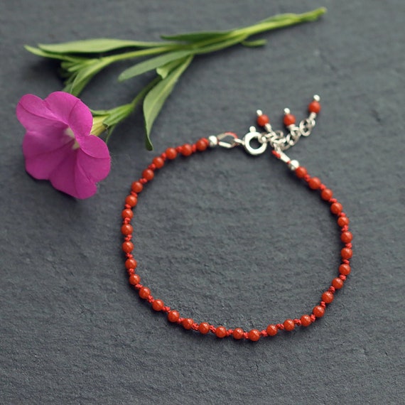 Adriatic Red Coral Bracelet