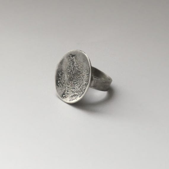 Sterling Silver Circle Ring