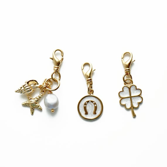 Enamel Gold Plated Pendant