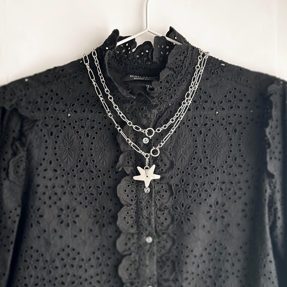 Enamel Star Pendant