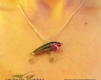 Fishing lure necklace