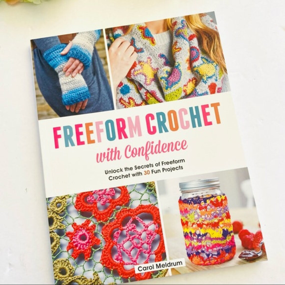 Freeform crochet crafting needlepoint DIY instruction book new Etsy