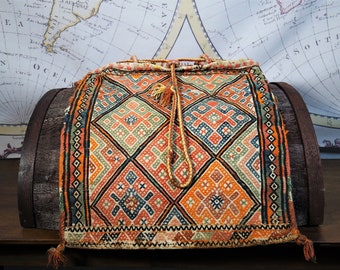 Antique Persian Kurdish Saddle Bag