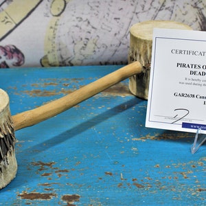 Cannibals Wood & Leather Instrument Prop - Dead Man&#39;s Chest (2006)