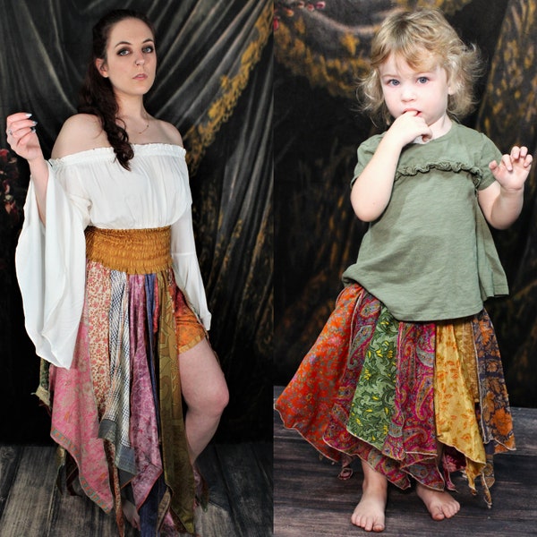 Falda bufanda sostenible Jangli