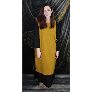 Freydis Viking Apron Mustard