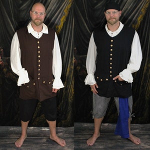 Swashbuckler Vest in 3 Colors