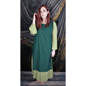 Freydis Viking Apron Green