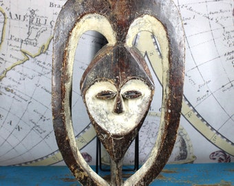 Gabon Kwele  People Protective Ekuk Mask