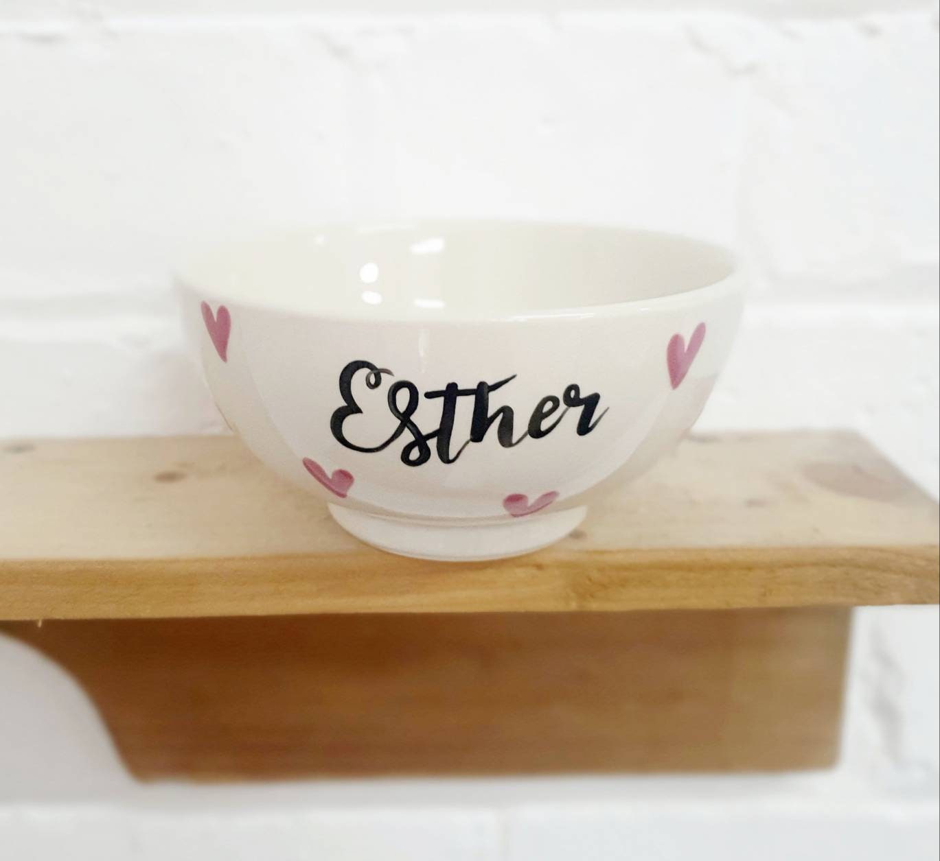 Personalised Soup Bowl Hand Painted Ceramic Bowl Personalised Etsy 日本