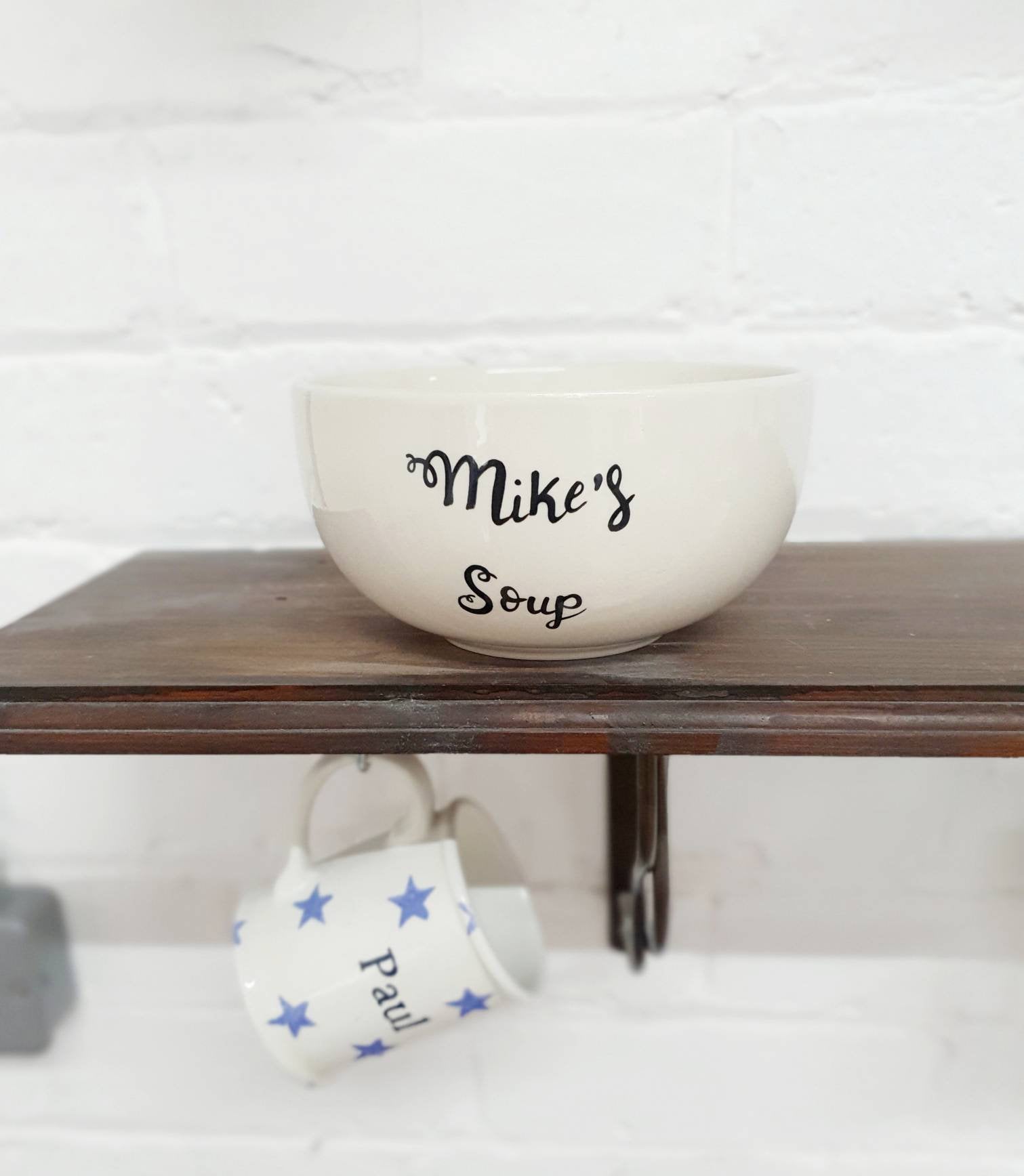 Personalised Snack Bowl Games Night Bowl Hand Painted Ceramic Etsy UK