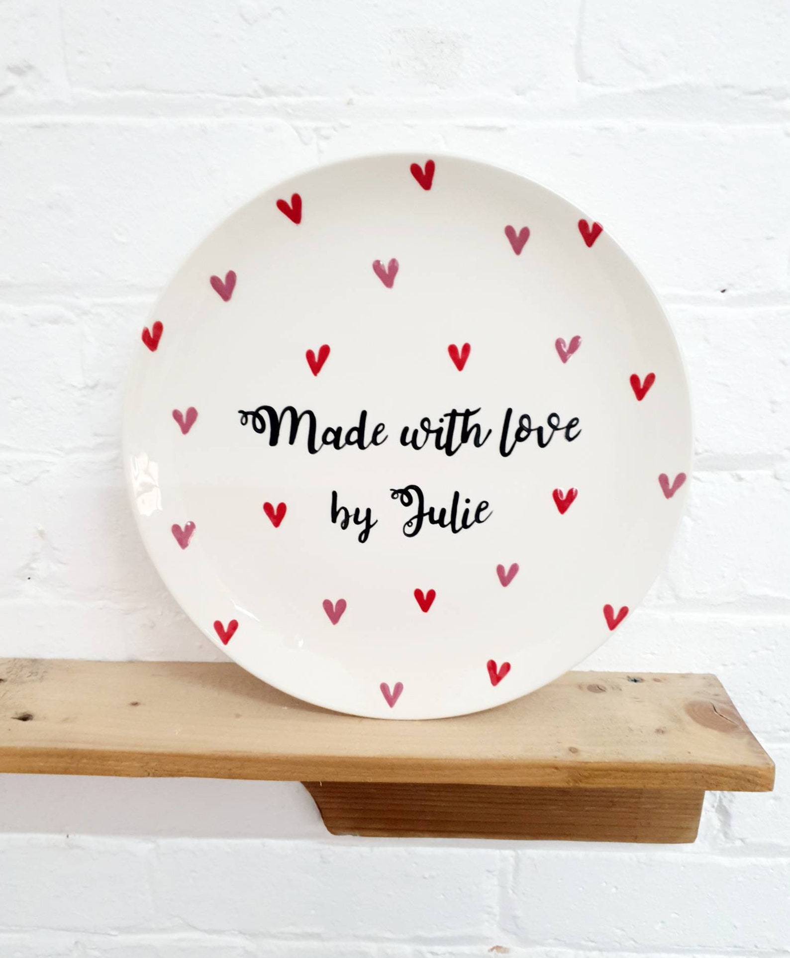 Personalised Roast Dinner Plate Ceramic Plate Custom Name Etsy UK