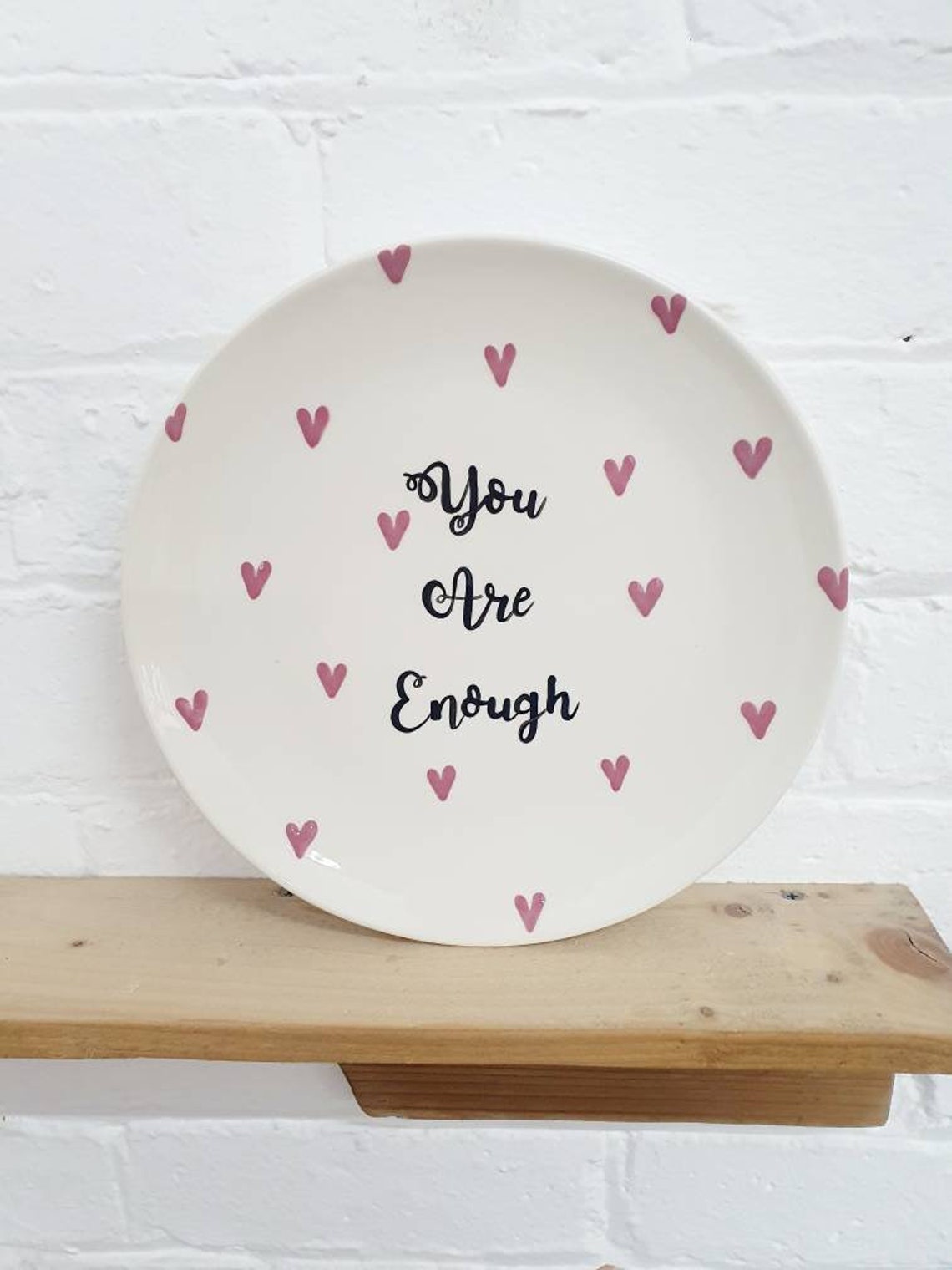 Personalised Ceramic Plate Custom Name Plate Kids Plate Etsy