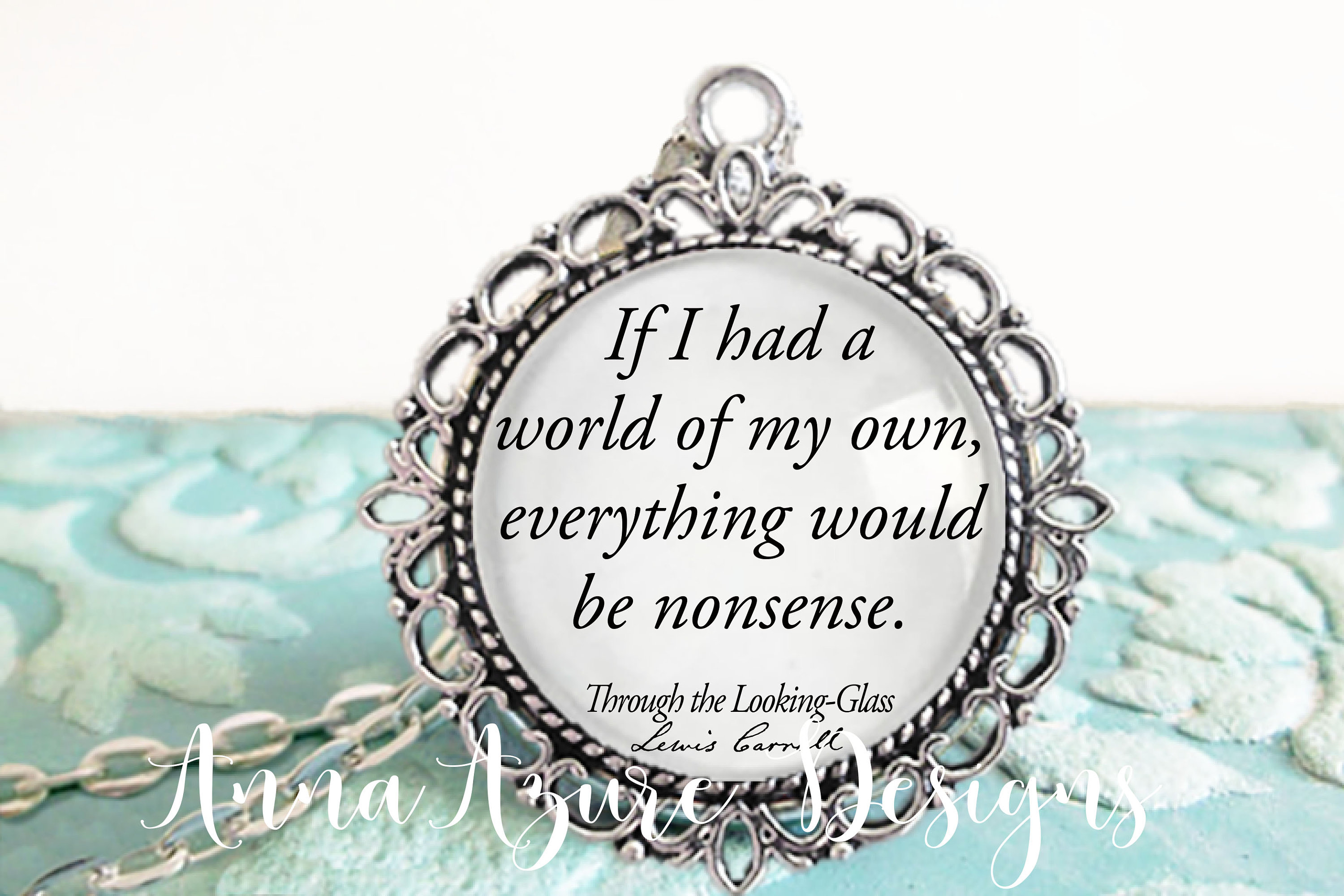 Alice in Wonderland Jewelry If I Had a World of My Own Everything