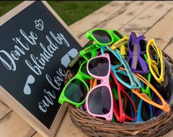 Personalised Wedding/Hen/Stag Sunglasses