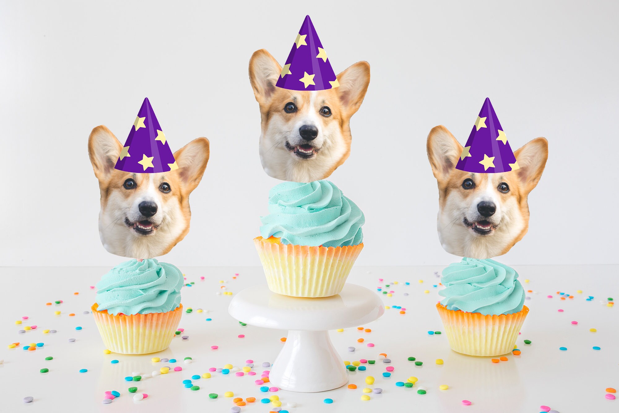 corgi cupcakes