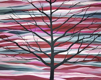 Tree of Life Abstract in Acrylic Original and Signed Prints